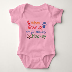 Hockey-Spieler (Zukunft) Baby Strampler