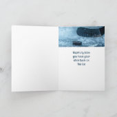 Hockey Sport macht Spaß Karte (Innenseite)