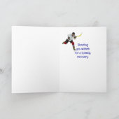 Hockey Sport macht Spaß Karte (Innenseite)