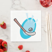 Hockey Sport Serviette (Beispiel)