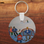 HOCKEY SPORTS KEY CHAIN SCHLÜSSELANHÄNGER (Vorderseite)