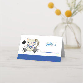 Hockey Sports Polar Bear Platzkarten