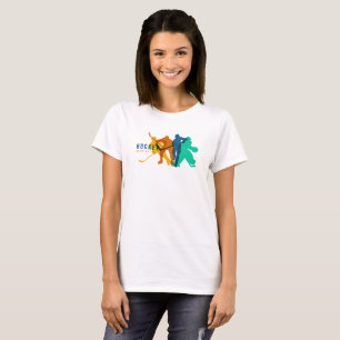 Hockey Sports T - Shirt von Frauen