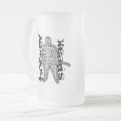 Hockey sprechen mattglas bierglas (Vorderseite Links)