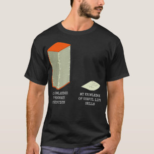 Hockey Statistics Knowledge Meme Funny Ice Hockey  T-Shirt