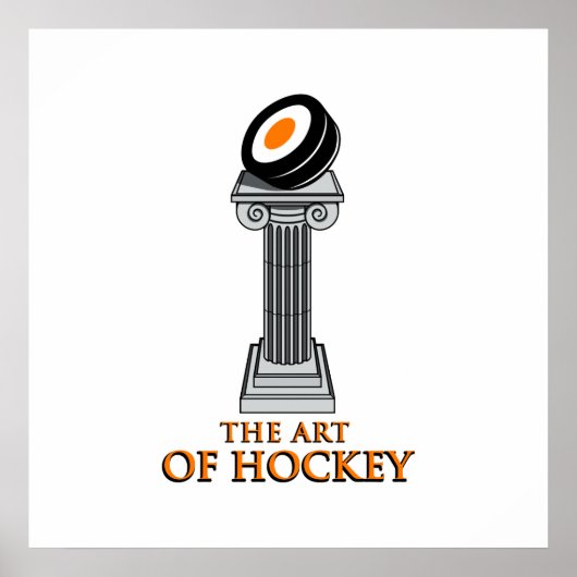 Hockey Statue Poster (Vorne)