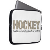 Hockey-Stiche Laptopschutzhülle (Vorne Rechts)