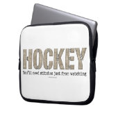 Hockey-Stiche Laptopschutzhülle (Vorderseite Links)