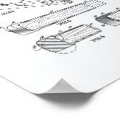 Hockey Stick End Buffer 1927 - Weißbuch Poster (Ecke)