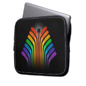 Hockey Stick Spectrum Laptopschutzhülle (Vorderseite Links)