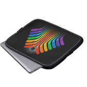 Hockey Stick Spectrum Laptopschutzhülle (Vorne Knopf)