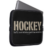 Hockey-Stitches Laptopschutzhülle (Vorne Rechts)