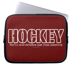 Hockey-Stitches Laptopschutzhülle