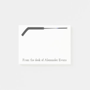 Hockey-Stock Goaly Post-it Klebezettel