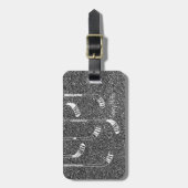 Hockey-Stöcke Gepäckanhänger (Vorderseite vertikal)