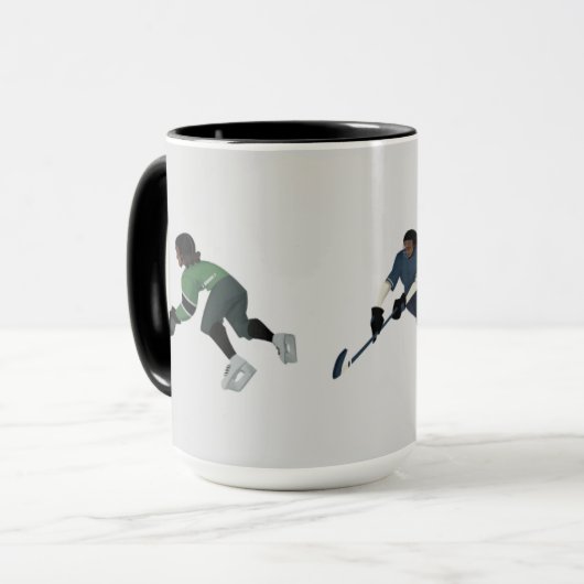 HOCKEY TASSE (Vorderseite Links)