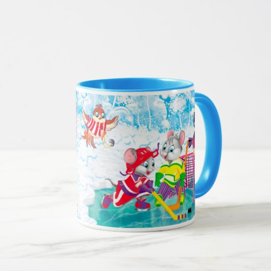 Hockey Tasse (VorderseiteRechts)