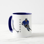 Hockey-Tasse Tasse (Vorderseite Links)