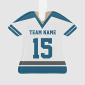 Hockey-Team Jersey mit Foto Ornament (Vorderseite)