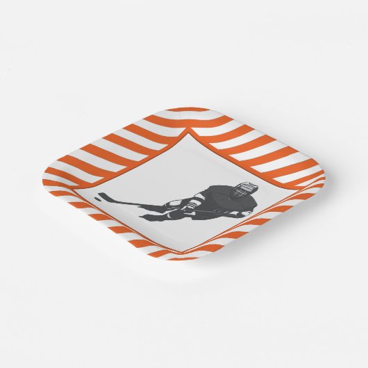 Hockey Team Paper-Teller Pappteller (Gewinkelt)