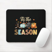 Hockey Tis The Season Pumpkin Herbst Thanksgi Mousepad (Mit Mouse)