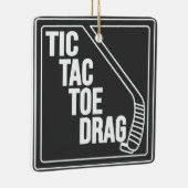 Hockey Toe Drag Keramikornament (Rechts)