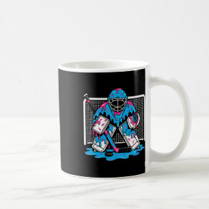 Hockey-Torhüter Eiscreme-Tropfen Jungen Eishockey Kaffeetasse