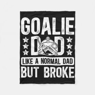 Hockey-Torhüter-Vater-Definition Vater eines Hocke Fleecedecke