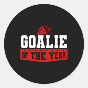 Hockey-Torhüterhelm Sportpreis Aussehen  Runder Aufkleber