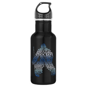 Hockey-Tormann Edelstahlflasche