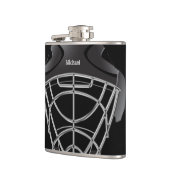 Hockey-Tormann-Sturzhelm-Flasche Flachmann (Links)