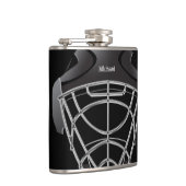 Hockey-Tormann-Sturzhelm-Flasche Flachmann (Rechts)