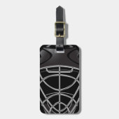 Hockey-Tormann-Sturzhelm Gepäckanhänger (Vorderseite vertikal)