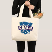 Hockey-Trainertasche Jumbo Stoffbeutel (Vorderseite (Produkt))