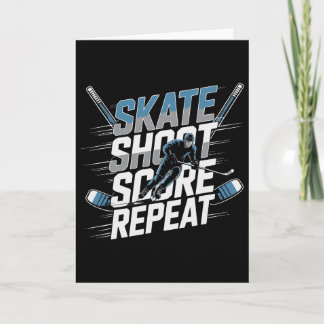 Hockey-Trikot-Geschenke für Männer Kinder Jugendli Karte