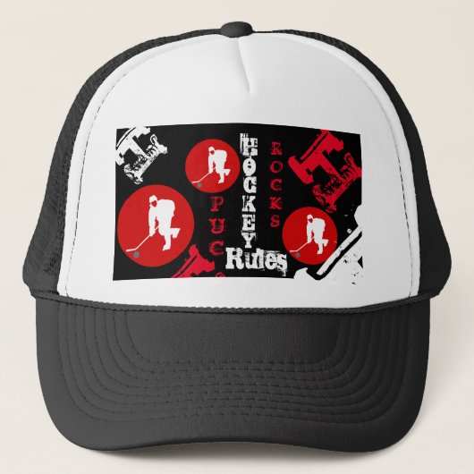 Hockey Truckerkappe (Vorderseite)