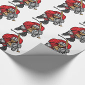 HOCKEY-TUFF-TYP GESCHENKPAPIER (Ecke)
