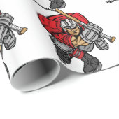 HOCKEY-TUFF-TYP GESCHENKPAPIER (Rolleneckpunkt)
