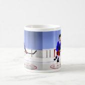 Hockey-Überstunden des Vaters Kaffeetasse (Mittel)