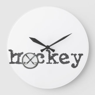 Hockey-Uhr Große Wanduhr