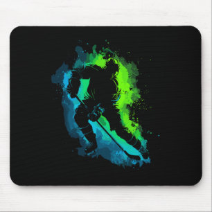 Hockey- und Eishockey-Grafik Männer, Jungen, jugen Mousepad