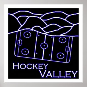Hockey Valley Poster