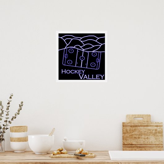Hockey Valley Poster (Küche)