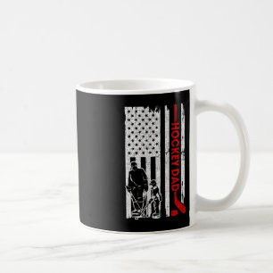 Hockey Vater American Flag Vatertag Geschenk für H Kaffeetasse