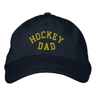HOCKEY VATER bestickter Hut