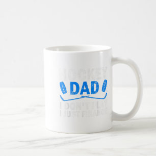 Hockey-Vater, den ich nicht spiele, nur Eishockey  Kaffeetasse