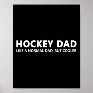 Hockey-Vater Eis-Hockey-Vater Poster