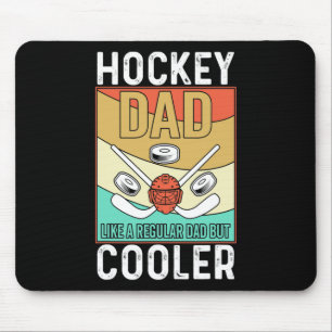 Hockey-Vater - Eishockey-Eishockey-Hockey-Spielges Mousepad