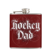 Hockey-Vater Flachmann (Vorderseite)