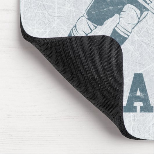 Hockey Vater Mousemat Mousepad (Ecke)